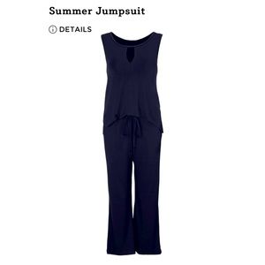 CAbi summer jumpsuit #5954 in navy, NWOT, never worn